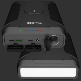 Мобильный аккумулятор TopON TOP-X73 72000mAh QC3.0/PD3.0/Qi 180W 5A USB-A/2xUSB-C беспров.зар. черный 103073