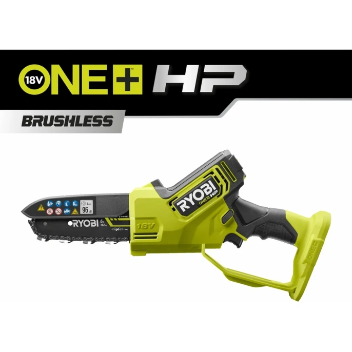 Бесщеточная цепная пила Ryobi ONE+ 18В RY18PSX15A-0 15 см 5133005779