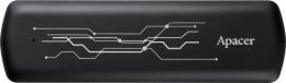 Внешний накопитель SSD Apacer AS722 512GB AP512GAS722B-1 интерфейс: USB 3.2 Gen2 10 Гбит/с , разъем подключения: USB 3.2 Gen2 Type-C 10 Гбит/с , USB 3.2 Gen2 Type-A 10 Гбит/с , скорость чтения/записи: 1000/900 MБ/с, материал корпуса: металл, черный