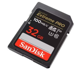 Флеш карта SD 32GB SanDisk SDHC Class 10 V30 UHS-I U3 Extreme Pro 100/90MB/s SDSDXXO-032G-GN4IN