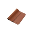 Коврик для мыши из веганской кожи Satechi Vegan-Leather Premium Desk Mat. Цвет: коричневый