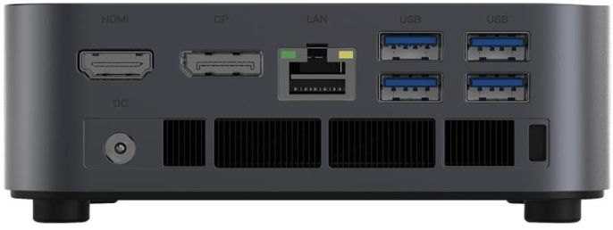 Персональный компьютер IRBIS Smartdesk mini PC Ryzen 5-7430U 6C/12T - 2.3Ghz , 16GB DDR4, 512GB SSD M.2, WiFi6, BT, 1xDP, 1xHDMI, 1xType-C, Mount, Win 11 Pro, 1YR ISDA5005YX