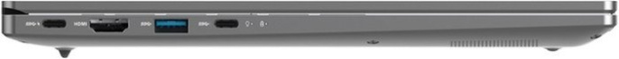 Ноутбук СИЛА К-514 14" 1920x1200 IPS 144Hz /Intel Core Ultra 5 125H 1.2Ghz /16384Mb/512PCISSDGb/noDVD/Int:Intel Arc Graphics/Cam/BT/WiFi/75WHr/war 3y/1.45kg/графит/Win11Pro + 100W, RU kbd K-514-1