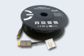 TNTV AOC-H2.0-100 Шнур, мониторный, HDMI, версия 2.0, Male-Male, сборный, 100 метр., черный, технология AOC