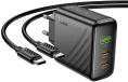 Сетевое зар./устр. Hoco CS26A Article 45W 3A PD+QC+AFC универсальное черный PD45W