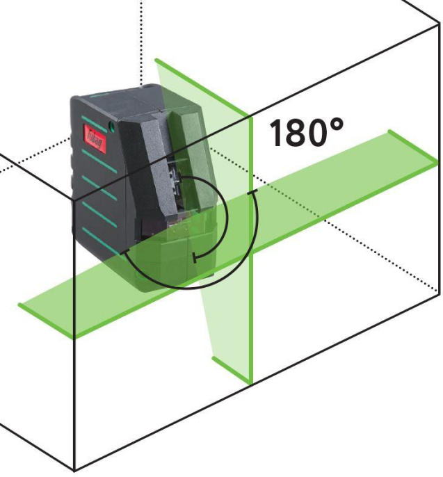 Уровень лазер. Fubag Crystal 20G VH Set 2кл.лаз. 520нм цв.луч. зеленый 2луч. 31628