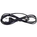 Кабель питания для аудио/видео техники Cablexpert PC-184-VDE-0.5M 0,5м, S52 - C7, VDE, 2х0,75, черный, пакет