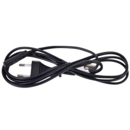 Кабель питания для аудио/видео техники Cablexpert PC-184-VDE-0.5M 0,5м, S52 - C7, VDE, 2х0,75, черный, пакет