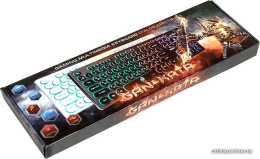 Dialog Gan-Kata Клавиатура KGK-16U WHITE - игровая с RGB-подсветкой, USB, белая
