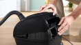 Пылесос Bosch BGL38GOLD, 1700Вт, черный/золотистый