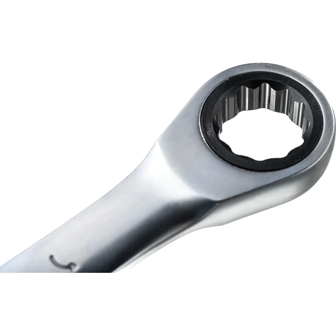 Комбинированный трещоточный ключ Gigant 19мм, Сталь Cr-V, 72 зуба, GRW19