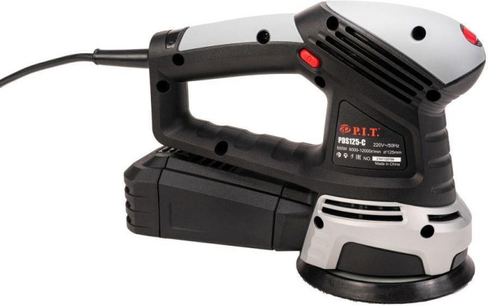 Эксцентриковая шлифмашина P.I.T. PDS125-C 500Вт D125мм 100800201010