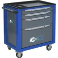Инструментальная тележка Toollbox с центральным замком серии standart TBS-4 RAL 5005