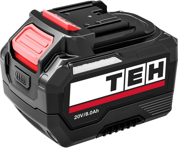 Аккумулятор TEH LB8.0Ah 20V 10C (20В 8Ач, LI-ion, с функцией индикации заряда)