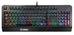 Клавиатура MSI Vigor GK20 RU, USB, c подставкой для запястий, черный [s11-04ru230-cla]