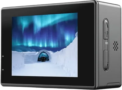 Экшн-камера SJCAM SJ4000 DUAL SCREEN . Цвет черный.