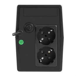 ИБП ExeGate Smart LB-450.LCD.AVR.2SH 450VA/270W, LCD, AVR, 2*EU/Тип F Schuko , батарея 12V 4.5Ah, Black EX299633RUS