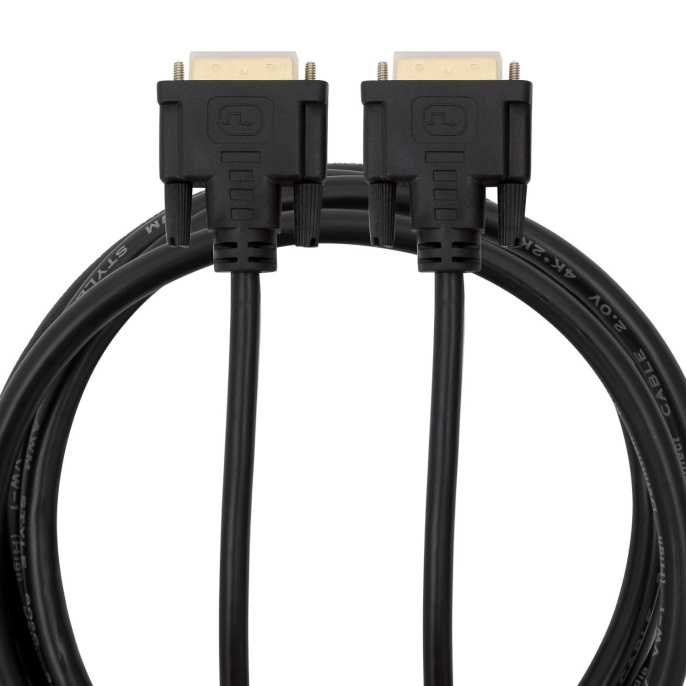 Bion Кабель DVI-D dual link 25M/25M, экран, ферритовые кольца, 1.8 м [BXP-CC-DVI2-018]