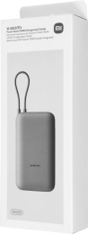 Внешний аккумулятор (Power Bank) Xiaomi BHR9740GL,  20000мAч,  темно-серый