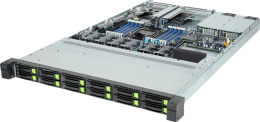 Шасси серверное Gigabyte Server Platform R163-S35 / 1U / 1xIntel Gen 4/5 / 1xHS / 16xDIMM / 12xSFF NVME/SAS/SATA + 1xM.2 PCIe Gen3 / 1x1GbE / 1xOCP 3.0 / 1xFHHL / 2x1300W / Rails / 1Y (R163-S35-AAH1)