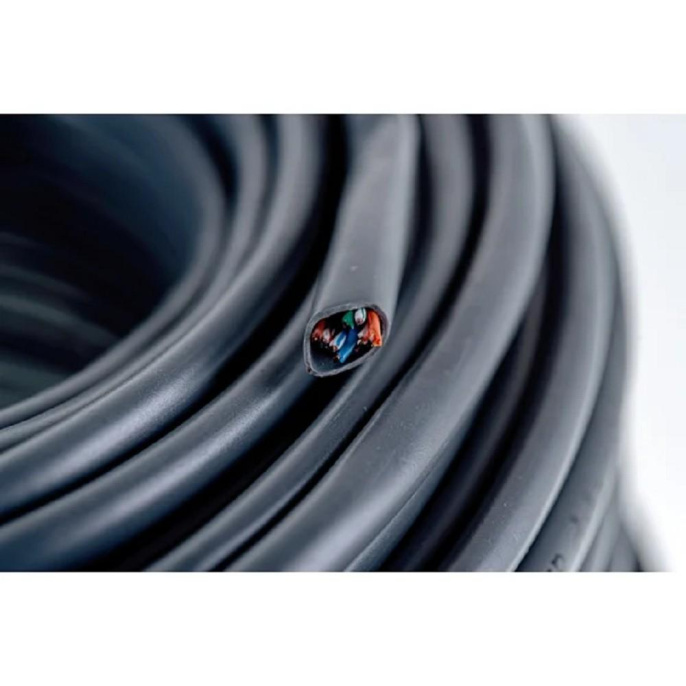 PROconnect 01-0152-100 Кабель витая пара F/UTP, CAT 5е, PVC, 4PR, 24AWG, INDOOR, SOLID, серый, 100м