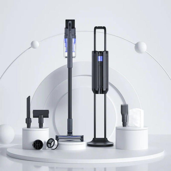 Вертикальный пылесос Roidmi Cordless vacuum cleaner with selfcleaning station X200 Jet