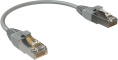Патч-корд SYSMATRIX вилка RJ-45, вилка RJ-45, кат.5E, LSZH, 0.15м, серый [pc 4545.5es26.015lszhgy]