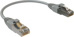 Патч-корд SYSMATRIX вилка RJ-45, вилка RJ-45, кат.5E, LSZH, 0.15м, серый [pc 4545.5es26.015lszhgy]