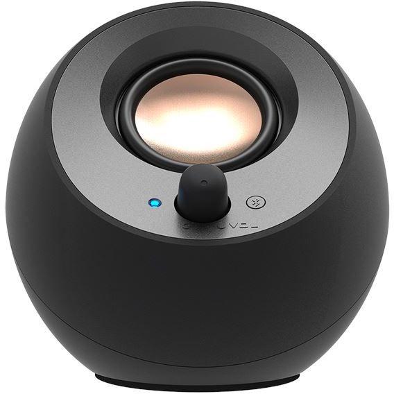 Колонки Bluetooth Creative Pebble V3 MF1700,  2.0,  черный [51mf1700aa000]