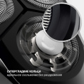 Электробритва Polaris Pro 5 blades+ PMR 0307RC wet&dry, черный и хром