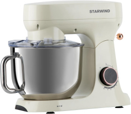 Миксер планетарный StarWind SPM4173, 1800Вт, кремовый