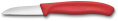 Нож кухонный Victorinox Swiss Classic 6.7301.C1 стальной для чистки овощей и фруктов лезв.60мм прямая заточка красный