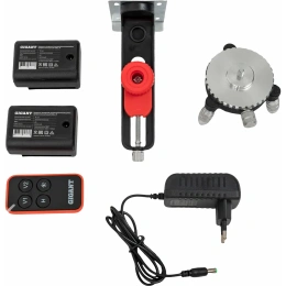 Лазерный самовыравнивающийся уровень Gigant профессиональный, в кейсе, со штативом, 1 м (12 линий) GBLL-11