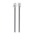Cablexpert TC6P4C-2M Кабель.телефонный аппарат-розетка 2 м черный (TC6P4C-2M-BK)