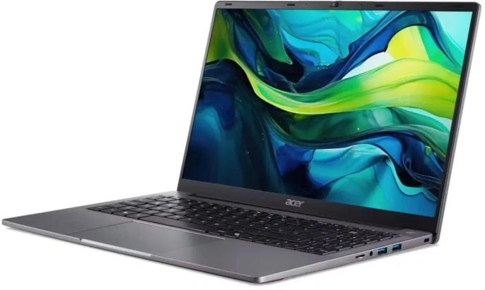 Ноутбук 15.6" IPS FHD ACER Aspire AL15-32P-C1KD серебристый (Cel N4500/8Gb/256Gb SSD/VGA int/noOS) (NX.JB8ER.001)