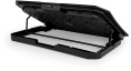 Подставка для ноутбука Buro BU-LCP150-B213, 15", 335х265х22 мм, 1хUSB, вентиляторы 2 х 140 мм, 480г, черный