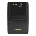 ИБП ExeGate Power NB-400.LED.AVR.4C13 (400VA/240W, LED, AVR, 4*C13, батарея 12V 4.5Ah, Black) EX299621RUS