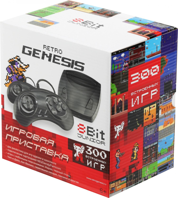 Игровая консоль RETRO GENESIS Junior 300 игр