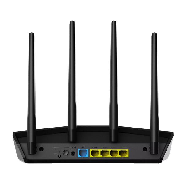 Роутер ASUS RT-AX57 // AX3000 // 2402+574 Mbps, 2,4 + 5 gGz, 4 antennas