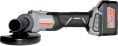 Угловая шлифмашина Интерскол УШМ-125/18В Li-ion АПИ,  аккумуляторная, с 1 АКБ [578.4.1.70]
