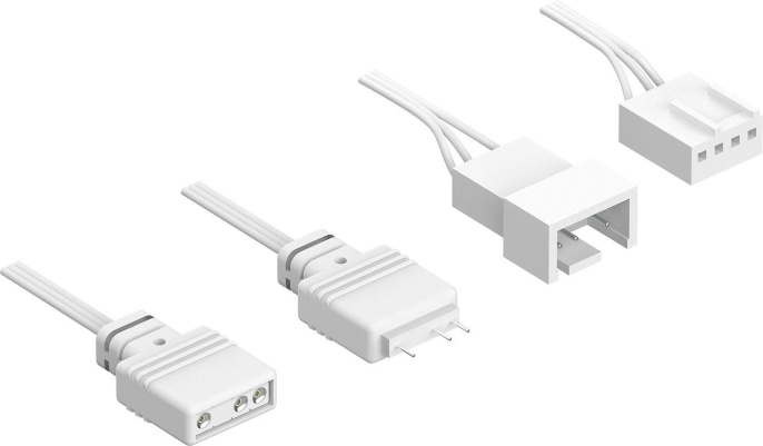 Вентилятор Formula Nulight 12 120мм, 3-pin, от БП:4-pin (Molex), 1200об/мин, 19.06 дБ, RGB, белый, Ret [nulight 12wh fr]