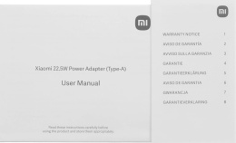 Сетевое зар./устр. Xiaomi BHR7757EU 22.5W 3A USB-C универсальное белый