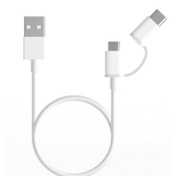 Xiaomi Кабель 2-in-1 USB Cable Micro USB to Type C 30cm