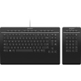 Клавиатура 3DConnexion 3DX-700092 Keyboard Pro with Numpad, US-International QWERTY {5} 341214