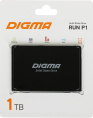 SSD накопитель Digma Run P1 DGSR2001TP13T 1ТБ, 2.5", SATA III, SATA, rtl