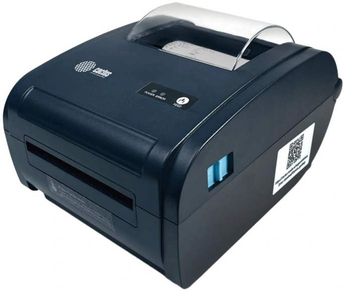 Принтер этикеток Cactus CS-TP-D440U,  черный