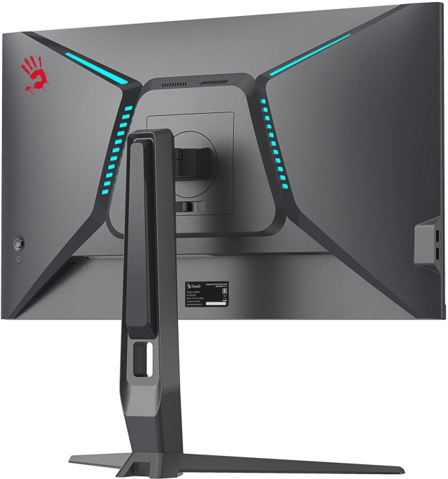 Монитор Bloody 24.5" MN251F серый IPS LED 1ms 16:9 HDMI M/M матовая HAS Piv 320cd 178гр/178гр 1920x1080 200Hz G-Sync DP FHD USB 4.3кг