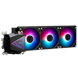 Жидкостная система охлаждения MSI MAG CORELIQUID I360 3x ARGB Gen2 Fan, ARGB Gen2 Block, Color Box 306-7ZW8A11-C24 / 306-7ZW8E11-C24