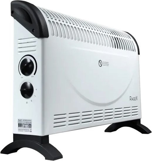 Электрический обогреватель RAGEX R1401-100, 2000Вт, белый