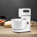 Миксер Vitek VT-1416 W, с чашей, белый и коричневый